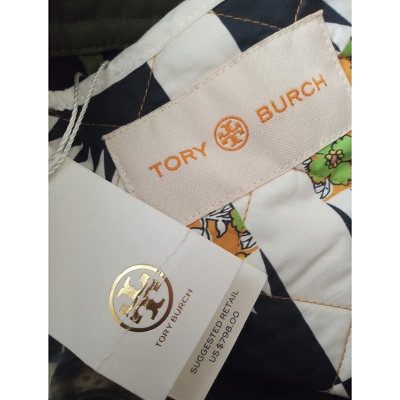 🆕⭐ TORY BURCH Oversized coat moss green - Picture 5 of 16